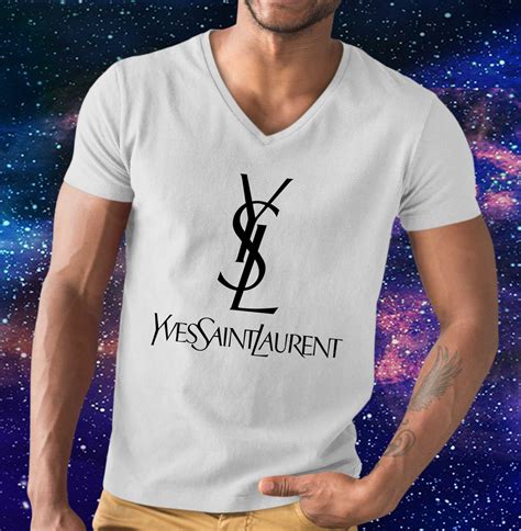 ysl t shirt celebrity|yves saint laurent white t shirt.